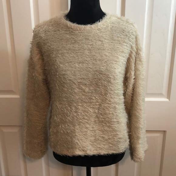 zara fluffy jumper